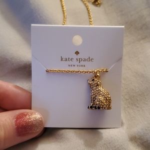 Kate spade polar bear necklace
